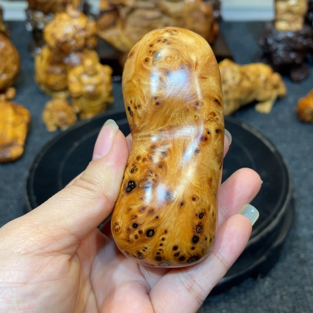 柏木（崖柏）太行精品陈化黄金留疤手摆件