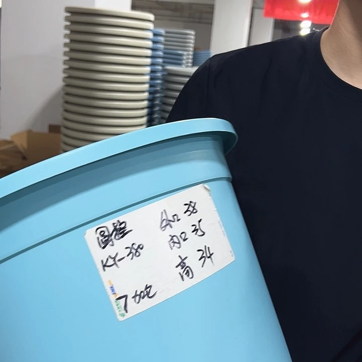 特价圆控口38高34蓝色无托3只