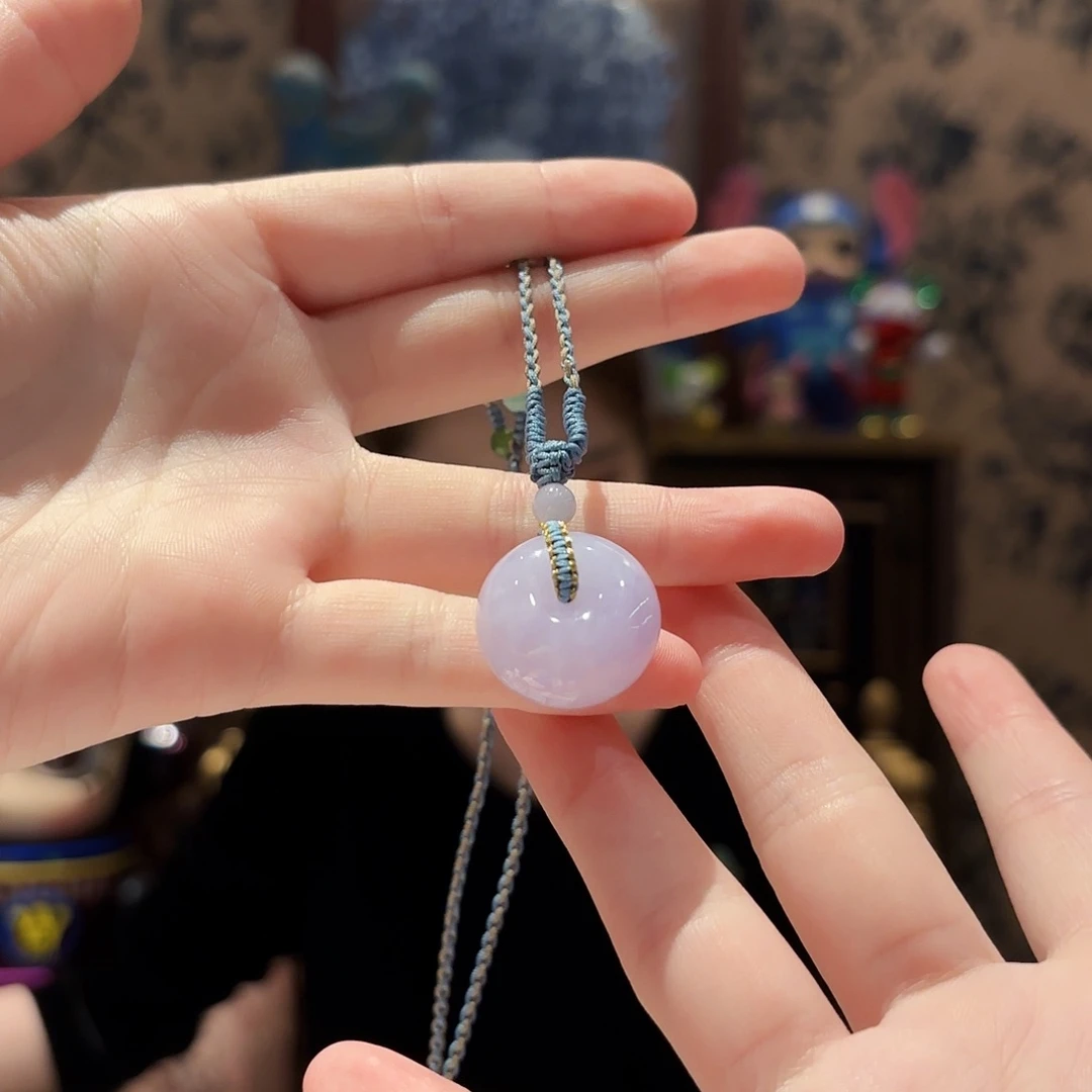 翡翠未镶嵌颈饰颈饰