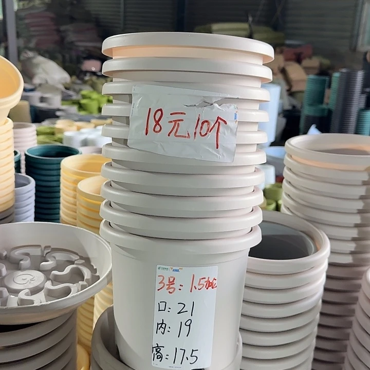 四季3#口径21灰白10个无托