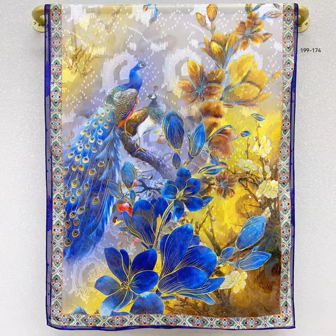 180*70【g322】冬春秋经典时尚优雅方巾百搭气质护颈薄款丝巾