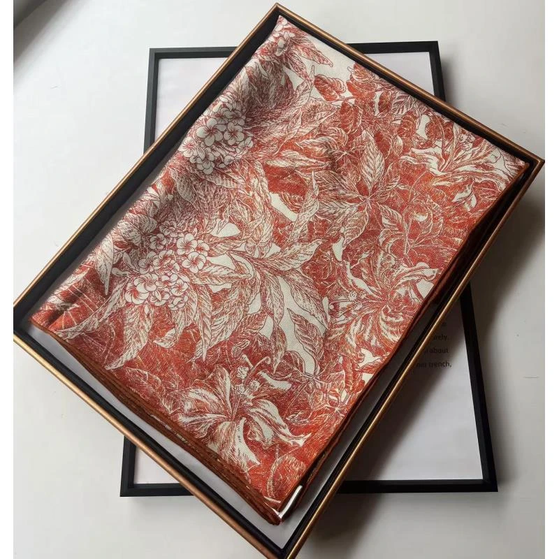 桑蚕丝双面意罗绸20姆米彩绘风莫奈花园105方巾女士丝巾围巾F261