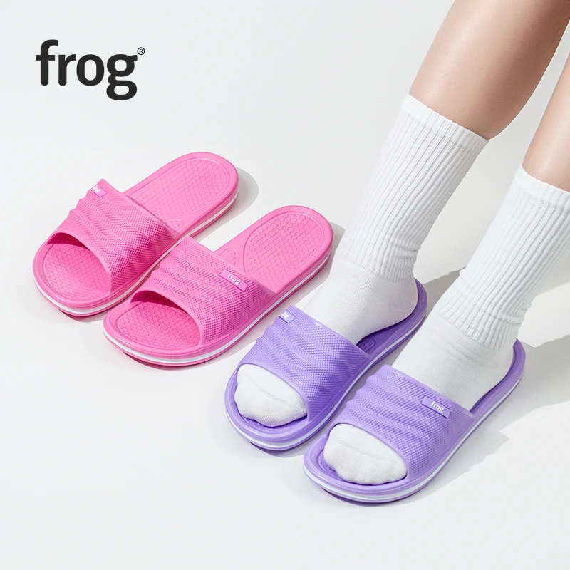 【镇店之宝】frog男士凉拖鞋女夏季轻便防滑静音室内速干简约7921