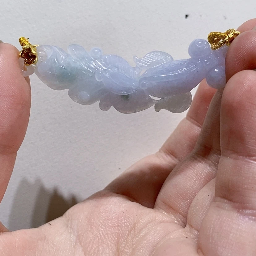 【闪购商品】翡翠未镶嵌颈饰