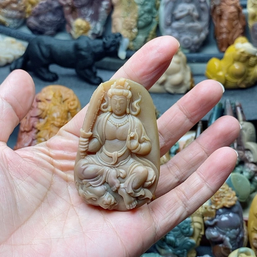 【闪购商品】定制石英质玉手把件未镶嵌