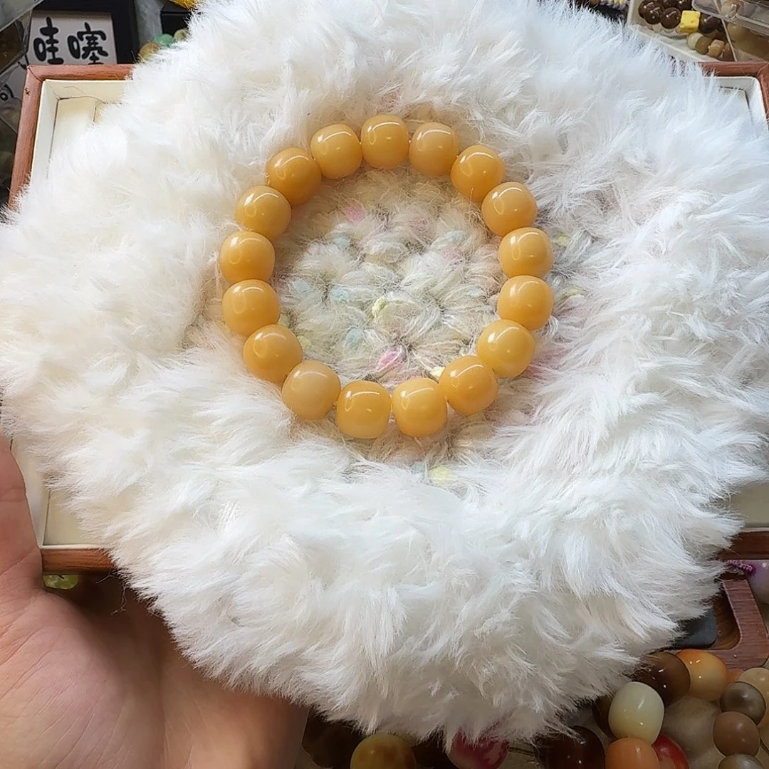 菩提根/象牙果手串14尺寸新品干磨天然老料