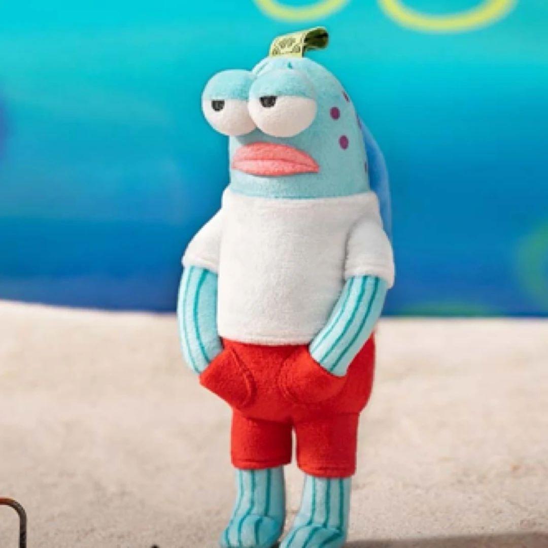 搞怪丑鱼-毛绒挂件