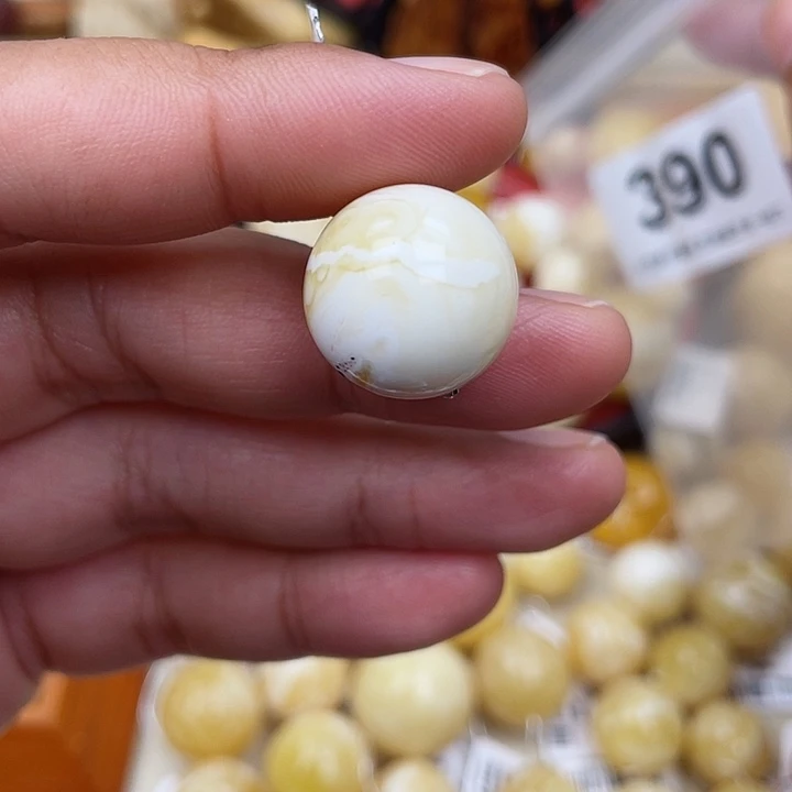 蜜蜡未镶嵌珠宝奇石17.6奥利奥