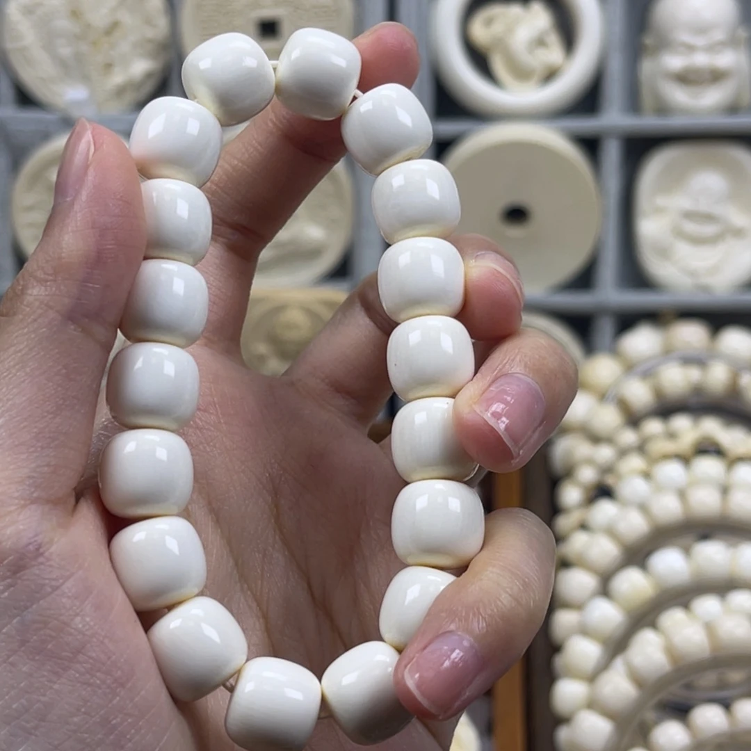 微水印12*11牙心手串捡漏