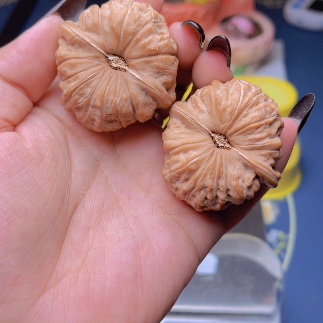 文玩核桃把件暴南瓜墩43