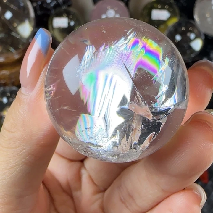 水晶天然水晶球H3未镶嵌天然3.6公分