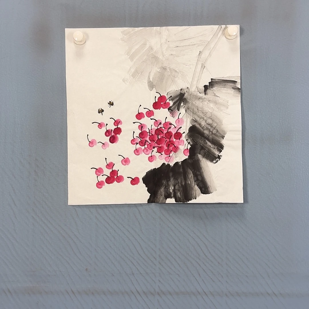 国画205 牡丹一如你初来