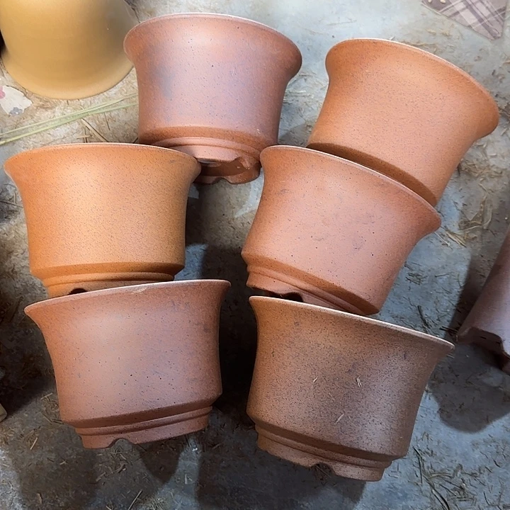 17×12六只手工柴烧