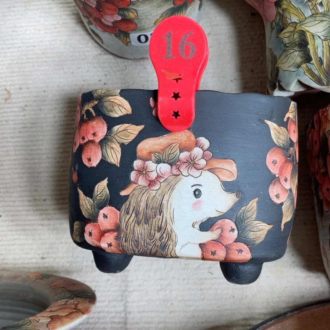 紫砂花盆拾*?陶瓷多肉花盆瑕疵