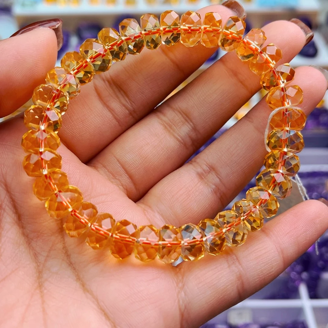 未镶嵌手串水晶天然保真