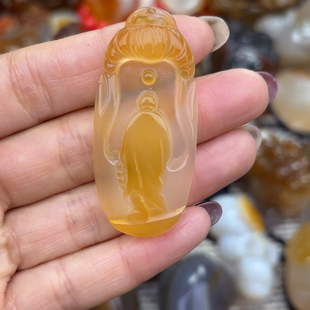 未镶嵌挂件玛瑙/玉髓