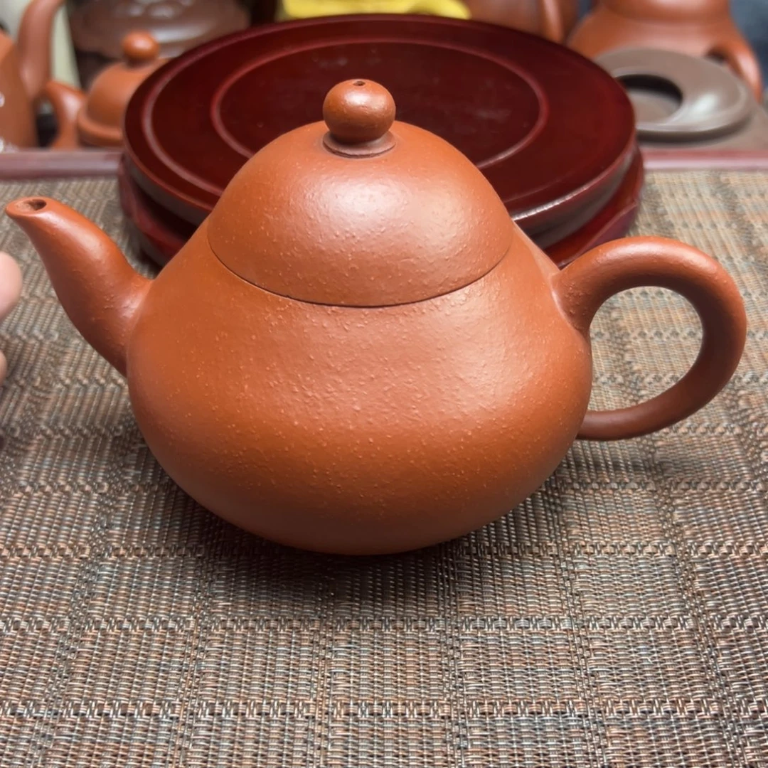 紫砂茶壶宜兴原矿紫砂壶350毫升容量