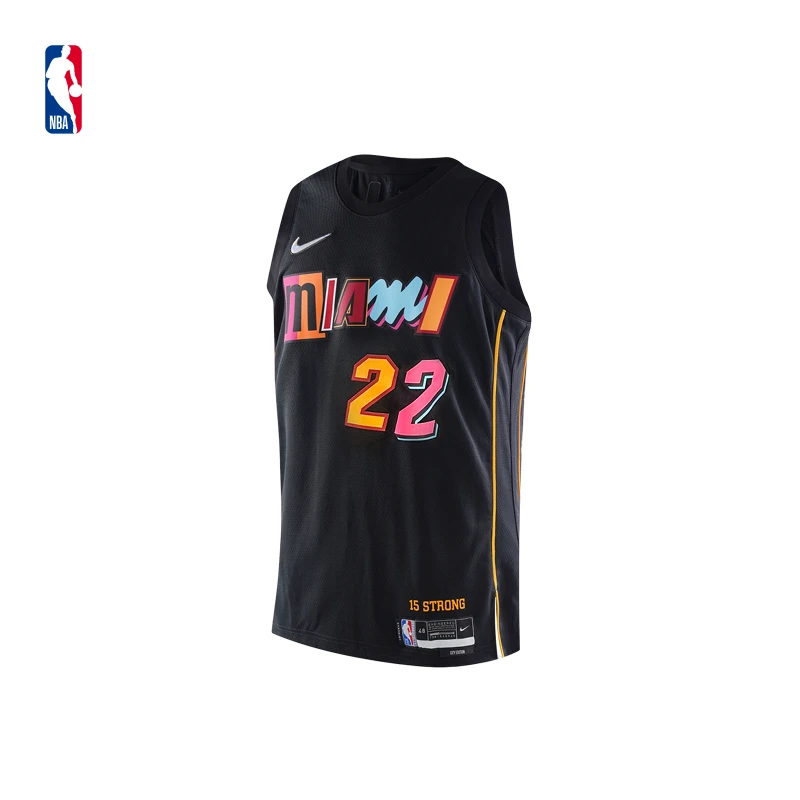 【75周年纪念款】Nike耐克官方NBA热火吉米·巴特勒男子速干球衣