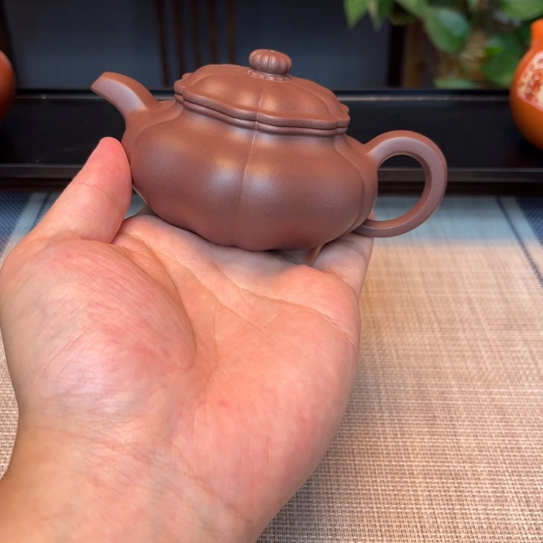 茶壶紫砂宜兴紫砂底槽清葵仿古