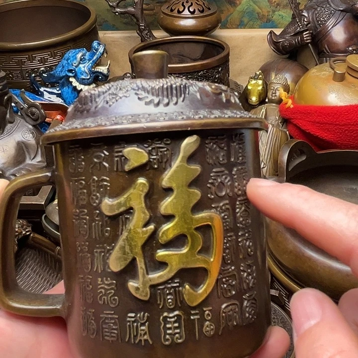 精美铜器批发档口