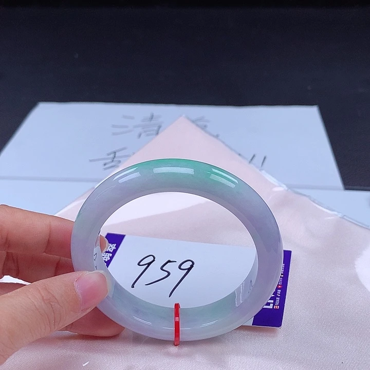 翡翠手镯未镶嵌手镯001874