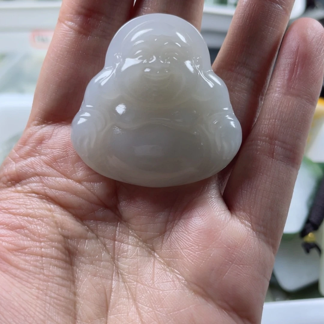 【闪购商品】和田玉颈饰未镶嵌平***人