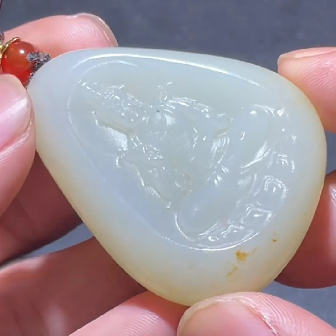 和田玉玉石挂件d1021拍一发一