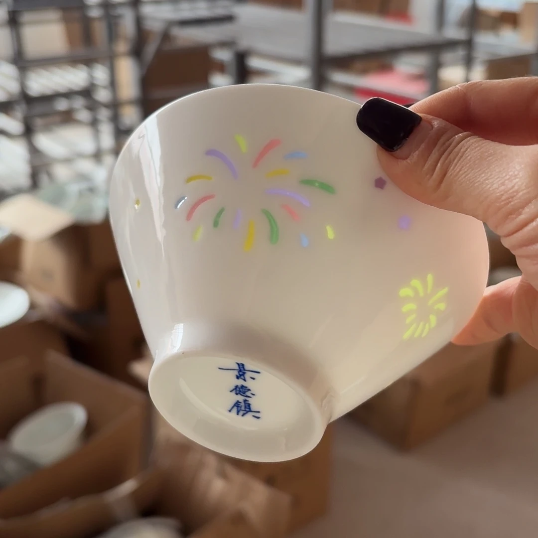 搪瓷面碗烟微瑕两个新