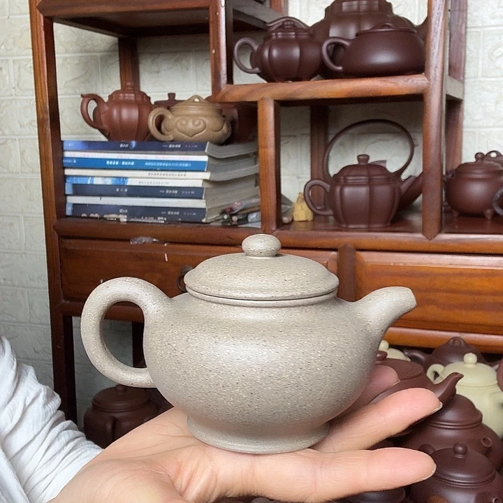 茶壶紫砂掇只300cc精工半手工