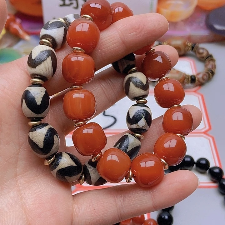 【闪购商品】玛瑙/玉髓珠宝半成品未镶嵌有**分