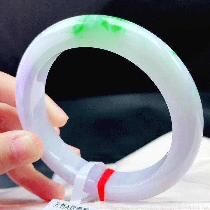 翡翠未镶嵌手镯60圈