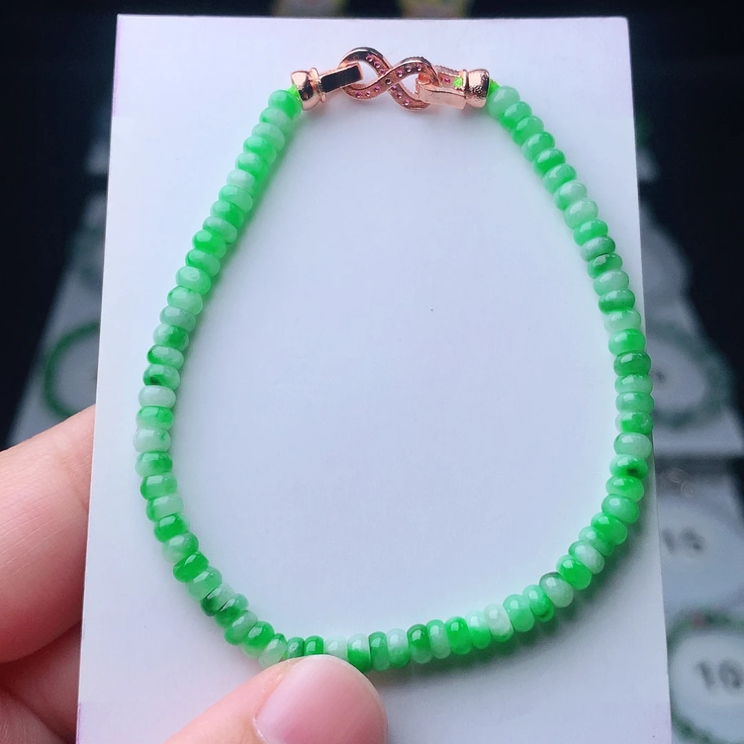 翡翠未镶嵌手链翡翠