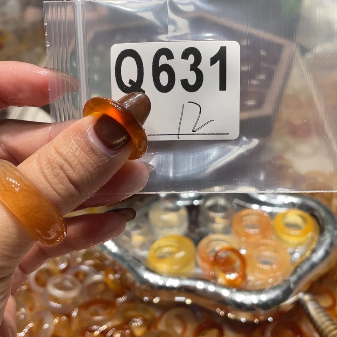 玛瑙/玉髓未镶嵌戒指631