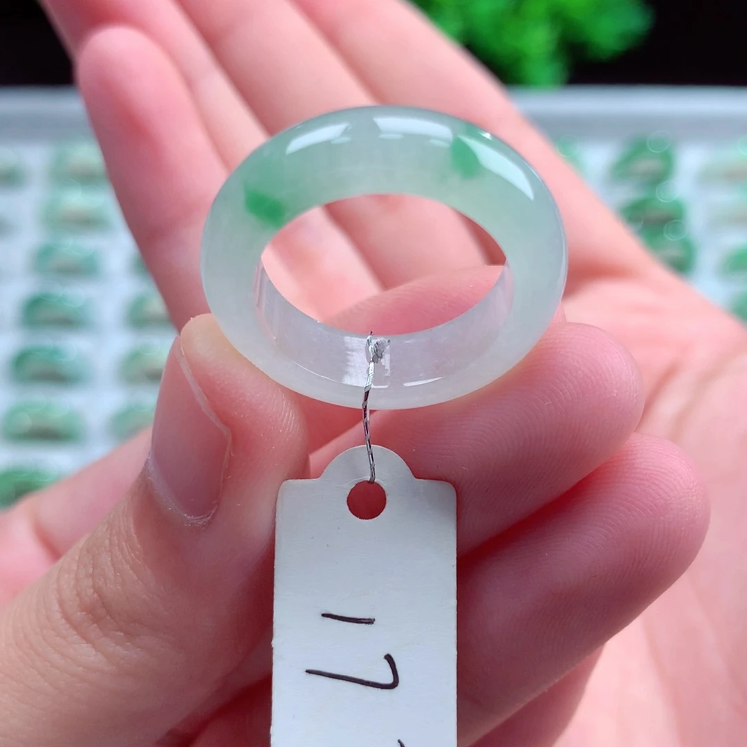 未镶嵌戒指翡翠天然