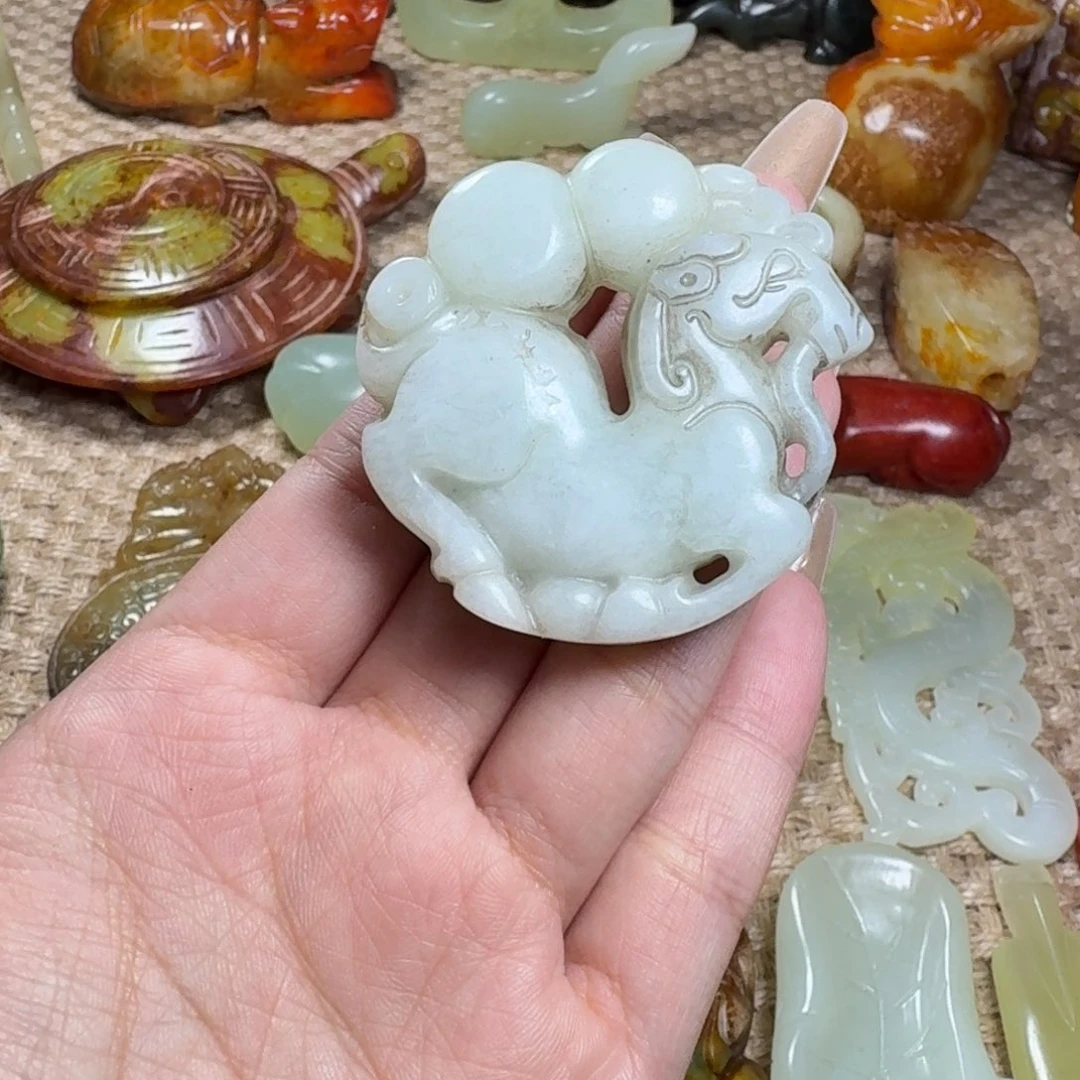 吊坠白玉菩提挂件