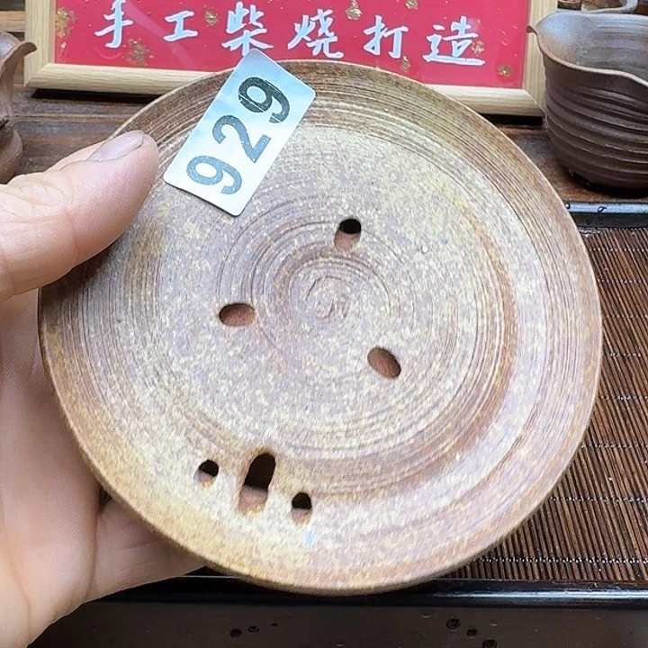 纯手工制作粗陶茶具