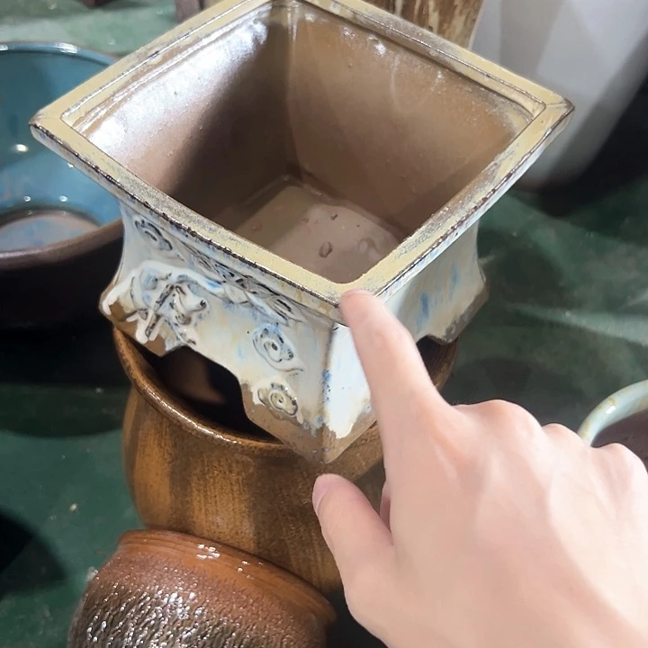 紫砂花盆次品次品