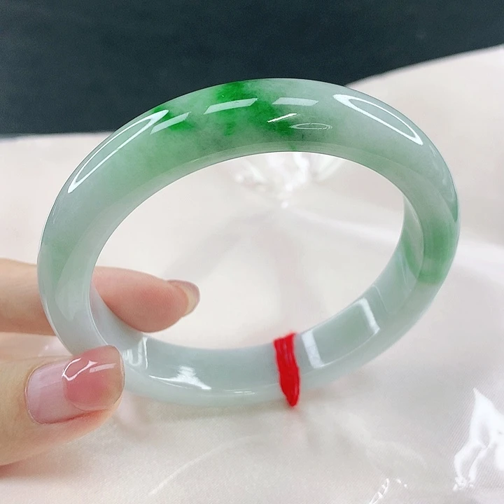 翡翠未镶嵌手镯圈59.5，13024