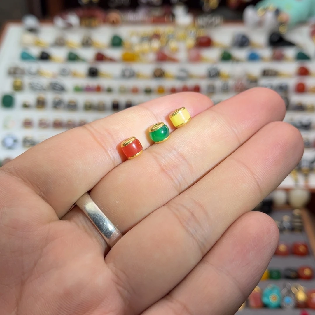 玛瑙/玉髓未镶嵌单珠拍一发一