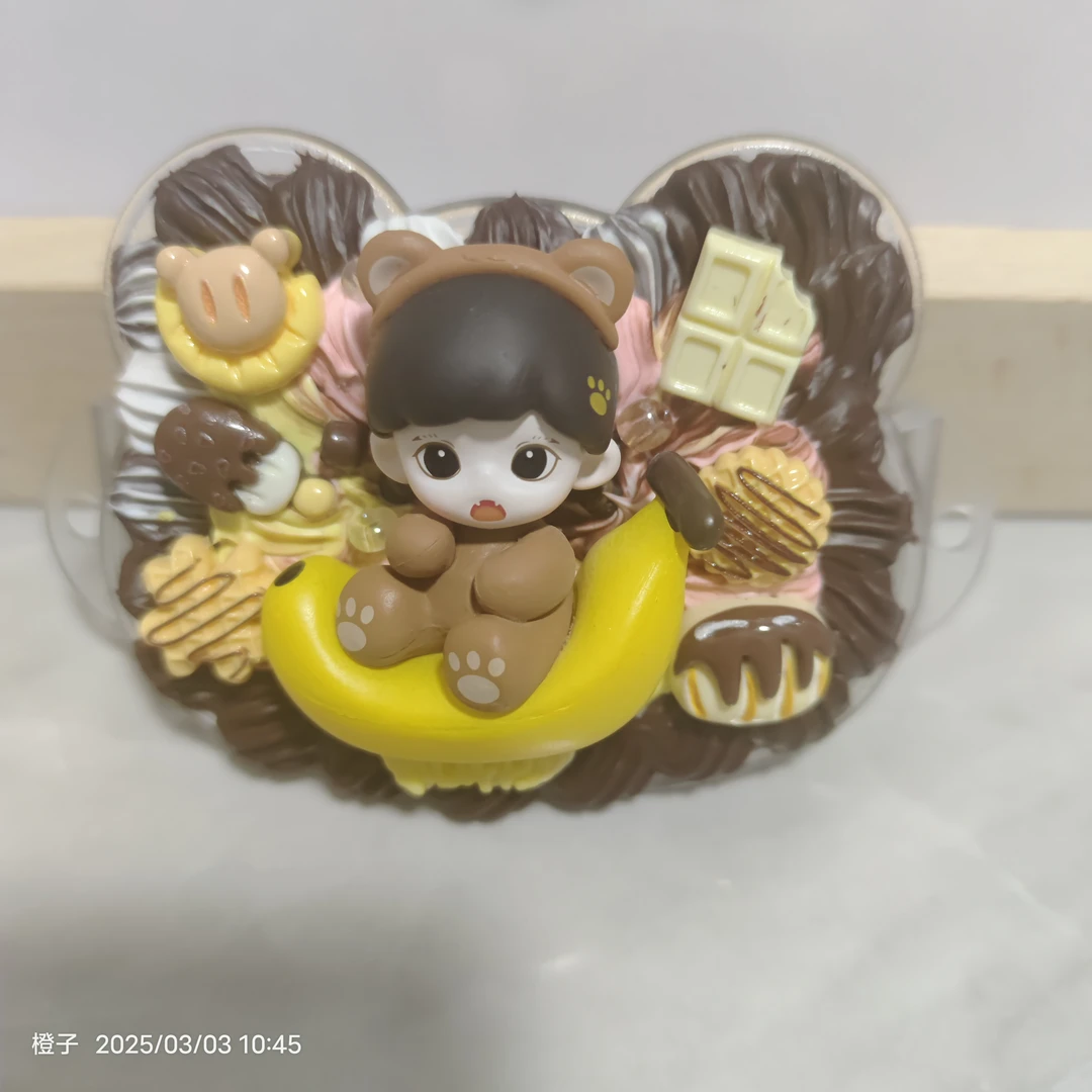 羊一白DIY手作，水果妹妹改娃背夹，默认有瑕，NO退NO换