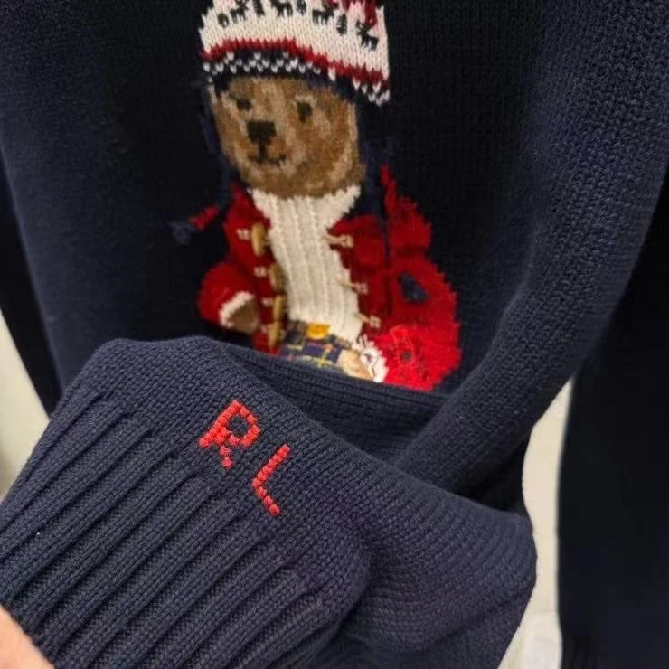 2025豆豆精选4288 毛针织衫女宽松型刺绣