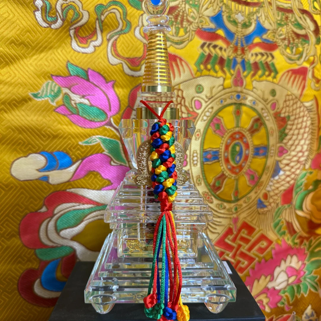 五路cc-宝瓶/宝塔--摆件-手工玄关金色新年春节