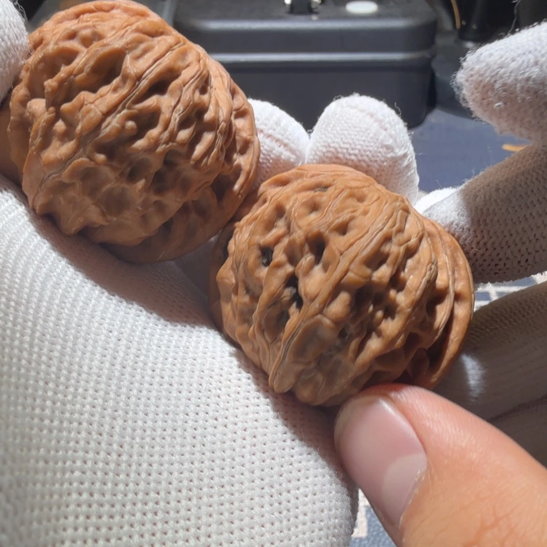 文玩核桃吊坠磨盘