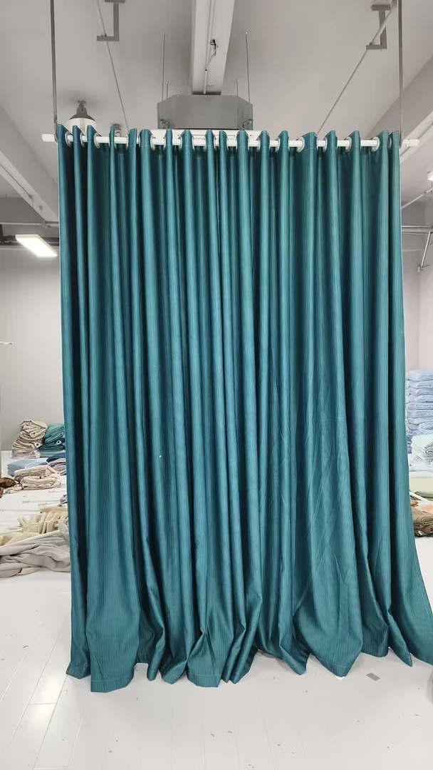高端成品窗帘 六米对开 高度两米七（3）