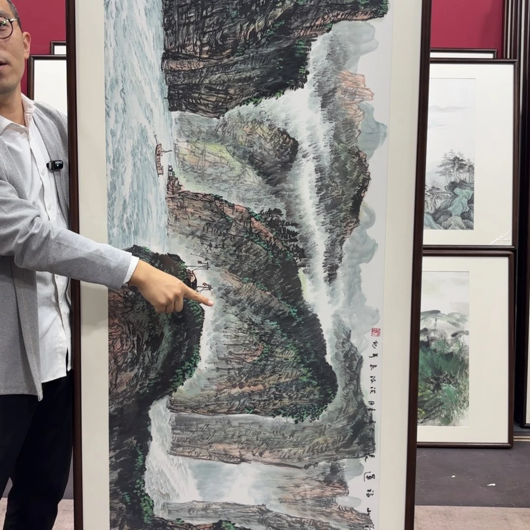 国画手绘作品210/80