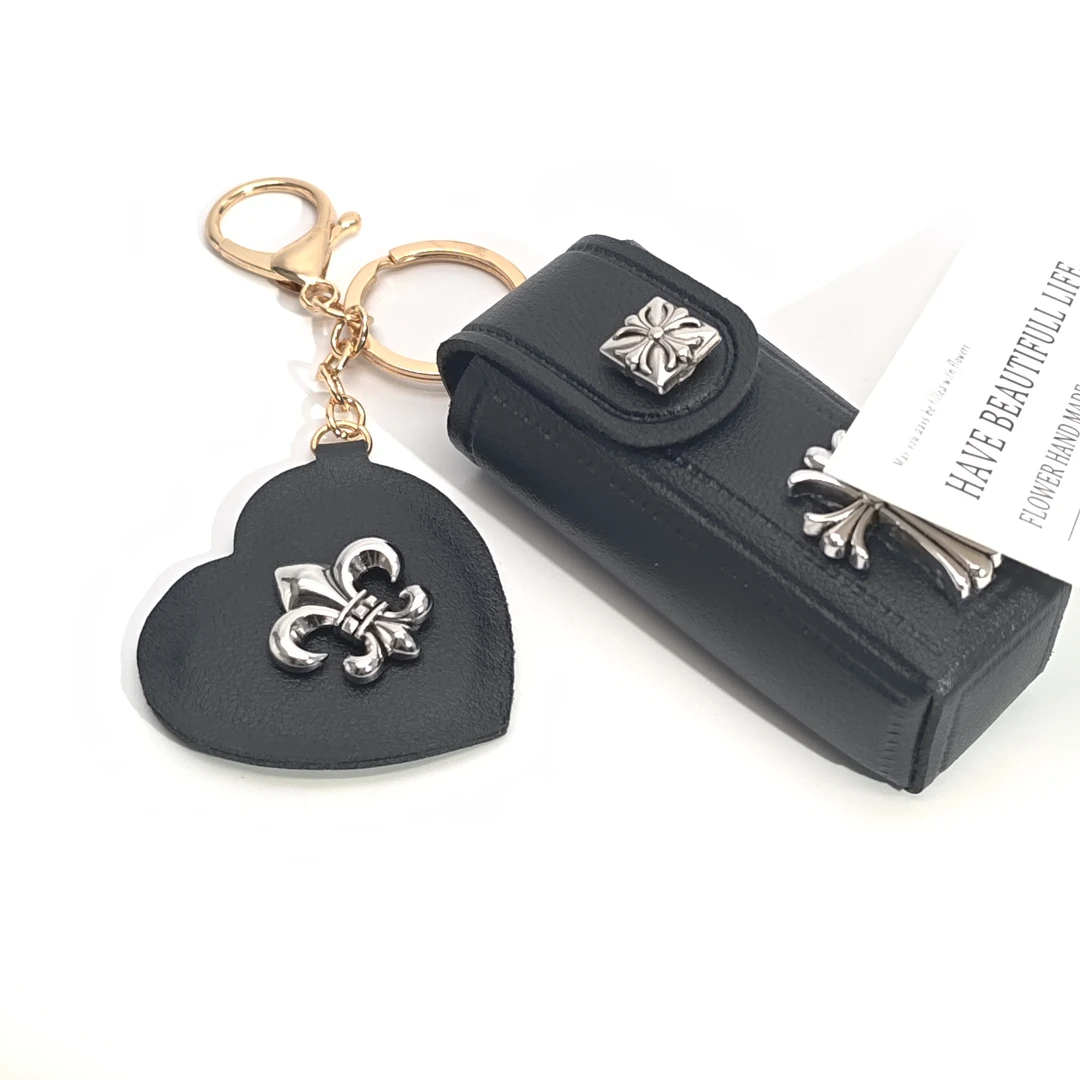 06953甜酷高级时尚气质口红包小挂件钥匙扣