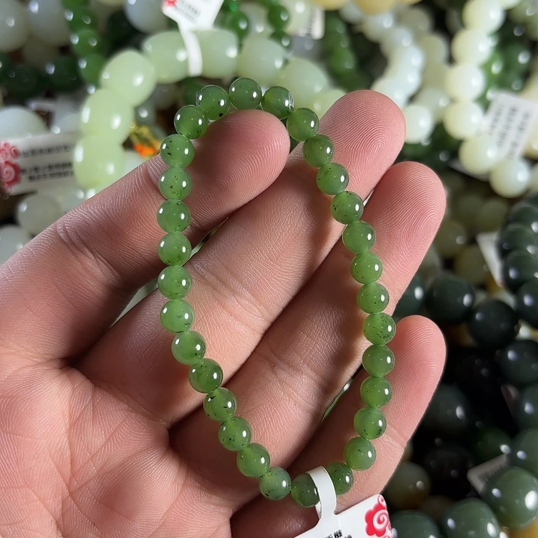 和田玉手链未镶嵌W278