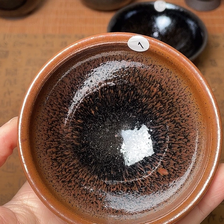 茶盏龙窑柴烧建盏1