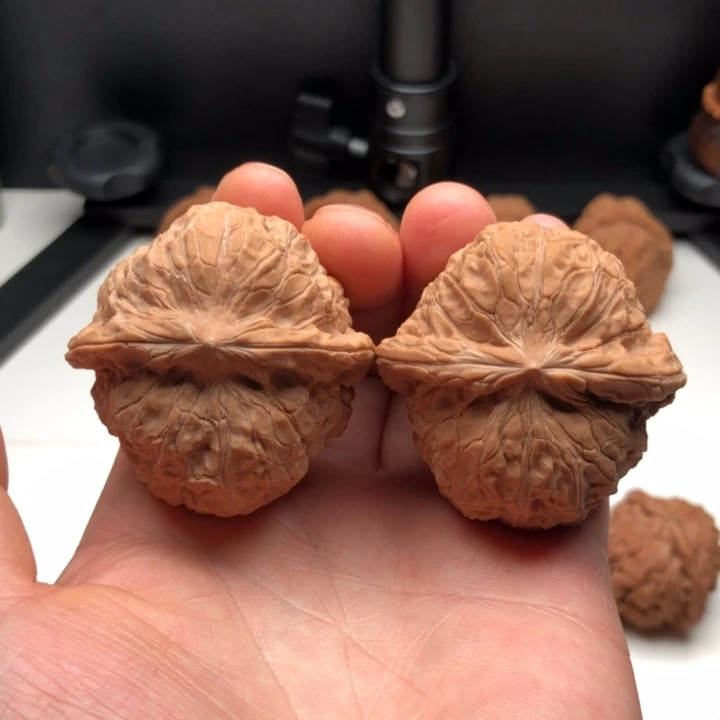 把件核桃45 凹底南瓜