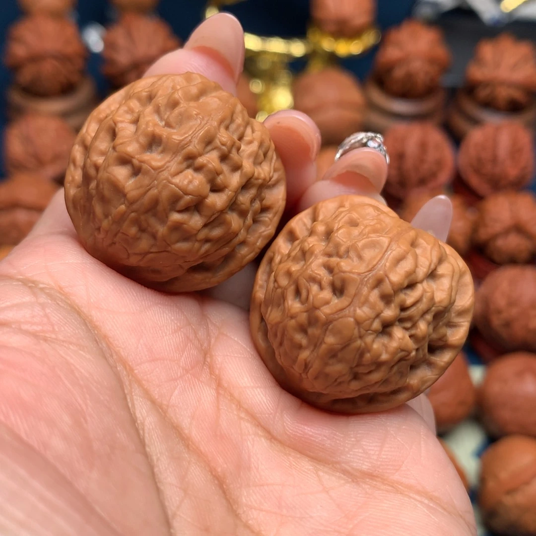 把件文玩核桃素核桃